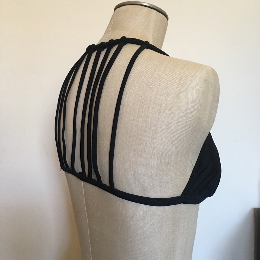 NWOT Black Mossimo Bikini Top